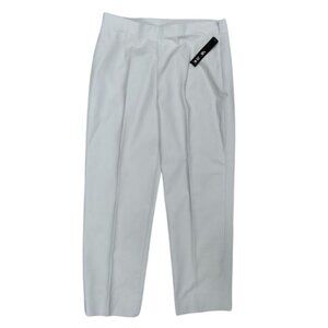 Nic+Zoe  Powder Side Zip Back Slit Straight Ankle Pants Women's Petite 4P, NWT